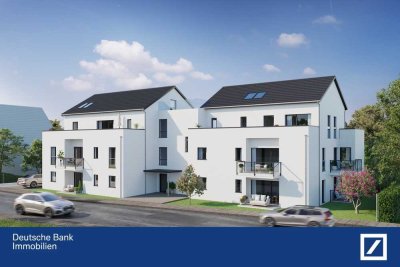 Moderne KFW 40 QNG* Erdgeschosswohnung mit Terrasse, HSW- und Kellerraum in Oerlinghausen!