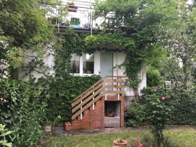 Einliegerwohnung mit Garten und Kamin in anspruchsvoller Ostviertellage.