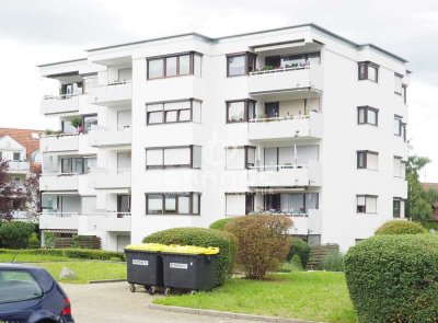 ** Attraktive 2,5 Zi. Wohnung mit Balkon und TG-Stellplatz 
                              in Winnen
