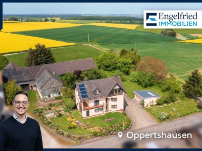 Ansehnliches Anwesen in eindrucksvoller Randlage für Landliebende mit Platzbedarf