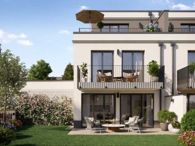 MODERNER BAUHAUSSTIL, VIEL RAUM & SCHÖNER GARTEN IN IDYLLISCHER LAGE - NEUBAU, EFFIZIENZHAUS 40