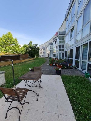 3-Raum-EG-Wohnung mit Wintergarten und Einbauküche, sowie Tiefgarage in Ginsheim-Gustavsburg-65462