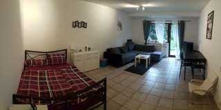 Wohnung mit Terrasse in Worms-Herrnsheim Schlafzimmer Küche  und Bad