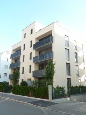 Helle, großzügige 2 ZKB mit Terrasse in moderner Wohnanlage im Bismarckviertel