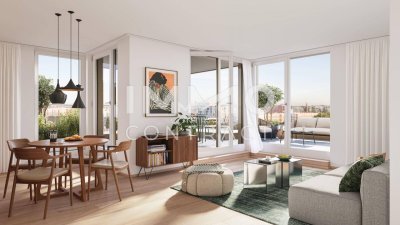 PROVISIONSFREI: Dreizimmerwohnung mit Balkon im Neubau (Erstbezug) mit guter Infrastruktur