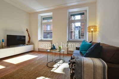 MÖBLIERT - STIMMIG und HEIMELIG - 2-Zimmer-Wohnung mit Balkon