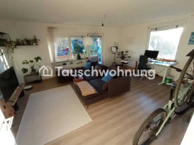 Tauschwohnung: Helle, schöne 2 Zi. Wohnung mit Balkon in Waldsee