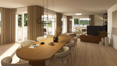 Penthousewohnung mit Rundumblick an der Angermühle Deggendorf