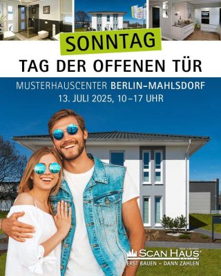 Sonntag der 13. Juli, Tag der offenen Tür in Mahlsdorf von 10.00 - 17.00 Uhr