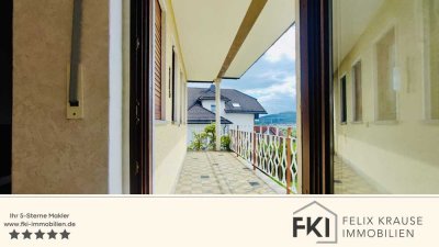 ** Wohnen mit Fernblick - 3 ZKB mit Balkon in Niederschelderhütte **