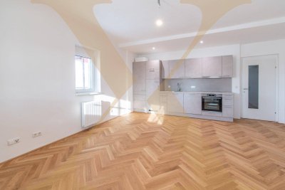 Charmante 2-Zimmer-Altbauwohnung mit voll ausgestatteter Küche in Linz-Zentrum nähe Volksgarten zu vermieten!