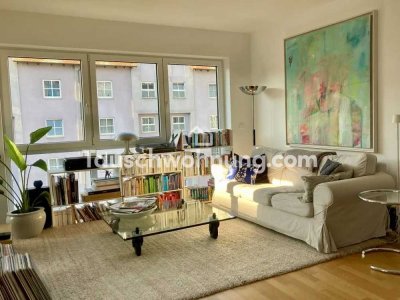Tauschwohnung: Lichtdurchflutete 3-Zimmer Balkon gg 4-5Z