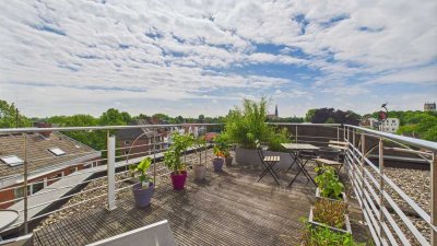 Exklusive 169 m² Maisonette mit 3 m Deckenhöhe