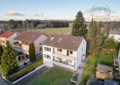 ** Haus + Bauplatz** Zweifamilienhaus + Einliegerwohnung und zusätzlichem Bauplatz in Feldrandlage
