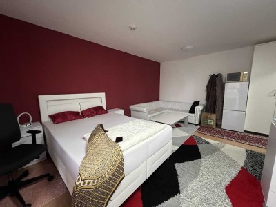 Schicke, voll möblierte 1 - Zimmer - Wohnung. Prädestiniert für Monteure und Singles