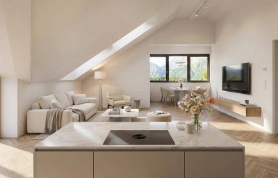 Letzte Dachgeschosswohnung – ein ganzes Stockwerk mit unverbaubarem Nordkettenblick