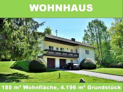 Geräumiges Wohnhaus in sonniger Ruhelage auf großzügigem Grundstück