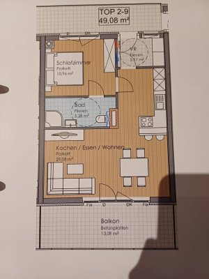 Vermiete kleine 2 Zimmerwohnung
