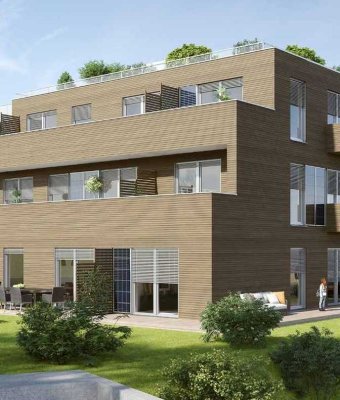 Erstbezug 3-Zimmer-Wohnung mit Balkon und gemeinschaftlichem Dachgarten in Pentling, Großberg