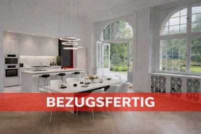 Großzügige Zweizimmerwohnung mit Terrasse und Garten.