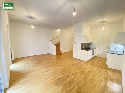 Maisonette mit 3 Terrassen entlang der Prager Straße! Straßenbahn, S-Bahn und Grünflächen in direkter Umgebung!