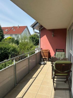 Helle 4-Zimmer Wohnung mit Balkon und Garage in Heilbronner Kernstadt