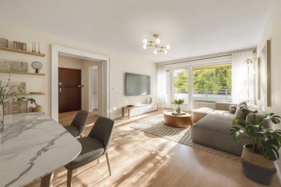 Exklusiver Erstbezug: 3-Zimmer-Wohnung mit zwei Balkonen in Solln