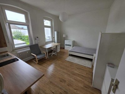 Helles Studentenzimmer möbliert, ca. 21qm, Gemeinschaftsbad/Badmitnutzung
