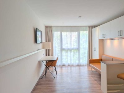 Erlangen-Zentrum: Smart Living Studio inkl. Gym, Strom & Internet