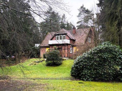 Idyllisches Forsthaus für Gartenliebhaber