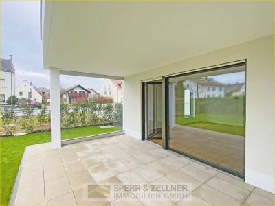 94447 Plattling - Moderne 4-Zi.-EG-Whg. mit Terrasse und Garten