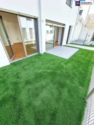 Frühlingsaktion! Einfach genial! Cooles Townhouse mit Garten! 3 Zimmer + Ideale Raumaufteilung + Erdwärme + Absolute Ruhelage + Tiefgarage! Nachhaltig und zukunftssicher investiert!