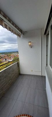 2-Zimmer-Whg. mit schöner Aussicht in zentraler Lage von Bensheim an Nichtraucher zu vermieten