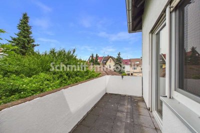 Helle 2-Zimmer-Wohnung mit Balkon direkt am Frankfurter Stadtwald