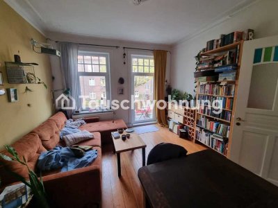Tauschwohnung: Gemütliche 3 Zimmer Wohnung in Altbau Villa im Grünen