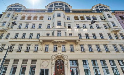 STILALTBAU! Ruhige, hofseitige 2-Zimmer Altbauwohnung in der Westbahnstraße!