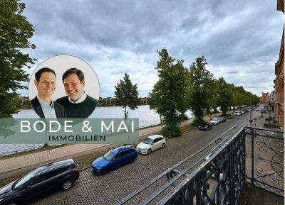 SCHWERIN - SANIERT! Gut geschnittene 2-Zimmer-Etagenwohung mit Balkon zum Pfaffenteich