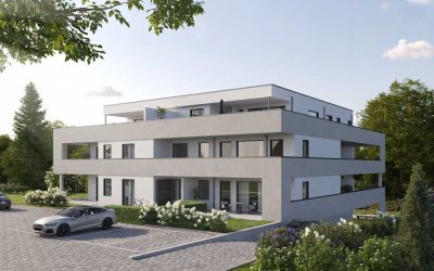 Exklusive 3,5-Zimmer-Penthousewohnung mit 125 m² großer Dachterrasse in Schemmerhofen / TO