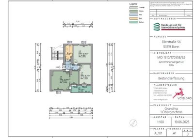 Sanierte 3-Zimmer-Wohnung, Am Irminenwingert 41, Trier, 1. OG  links