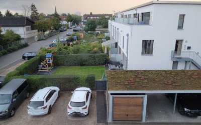 Exklusive Maisonette-Wohnung mit Garten und Carport im wunderschönen Ma- Gartenstadt (Passivhaus)