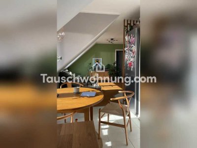 Tauschwohnung: Helle Dachgeschosswohnung in Hadern gegen Wohnung im Norden