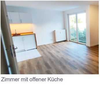 Exklusive möblierte 1-Raum-Wohnung in Hamburg Bahrenfeld