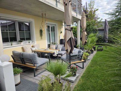 Ihr neues Zuhause im Grünen: Exklusive 4-Zimmerwohnung mit Garten in Adelshofen!