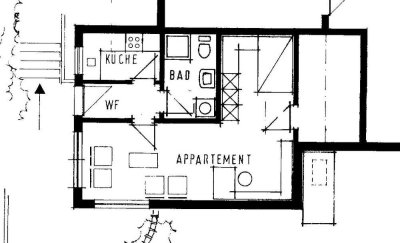 Hübsche, ruhige 1,5-Zimmer Einliegerwohnung in Blaustein