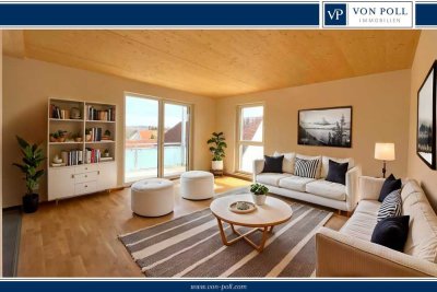 Grüner Leben: Barrierefreie 3-Zimmer-Wohnung mit Einbauküche, Balkon und TG-Stellplatz