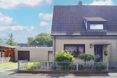 Sofort wohlfühlen: 3-Zi.-DHH in Bremen-Grohn