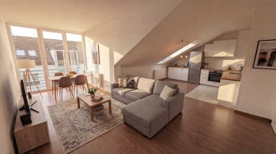 Helle 2-Zimmer Dachgeschosswohnung in Zossen