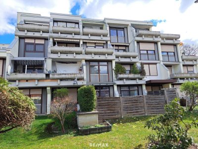 Helle 3-Zimmer-Wohnung mit großer West-Terrasse und hochwertiger Ausstattung in ruhiger Lage