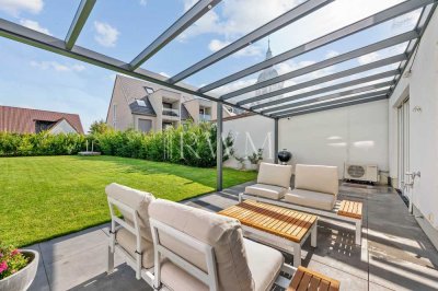 Exklusive 3-Zimmer-Wohnung mit großen Garten und TG-Stellplatz