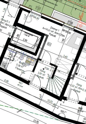 Stylisch wohnen, zentrumsnah leben: 3 Zimmer-Wohnung im Studio 68